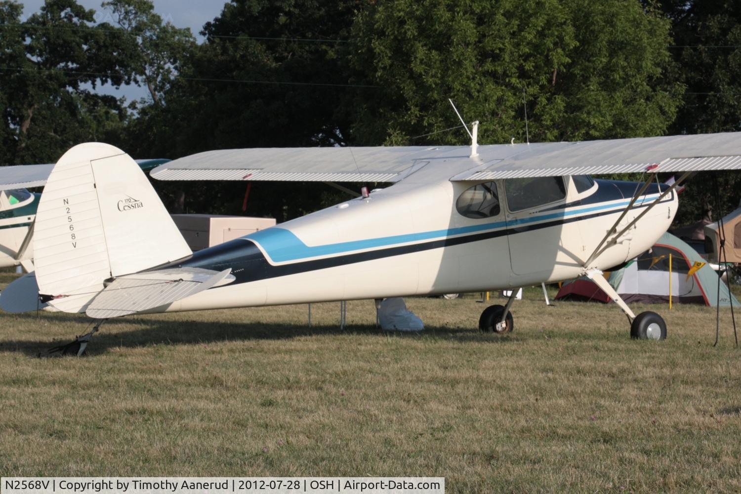 N2568V, 1948 Cessna 170 C/N 18073, 1948 Cessna 170, c/n: 18073