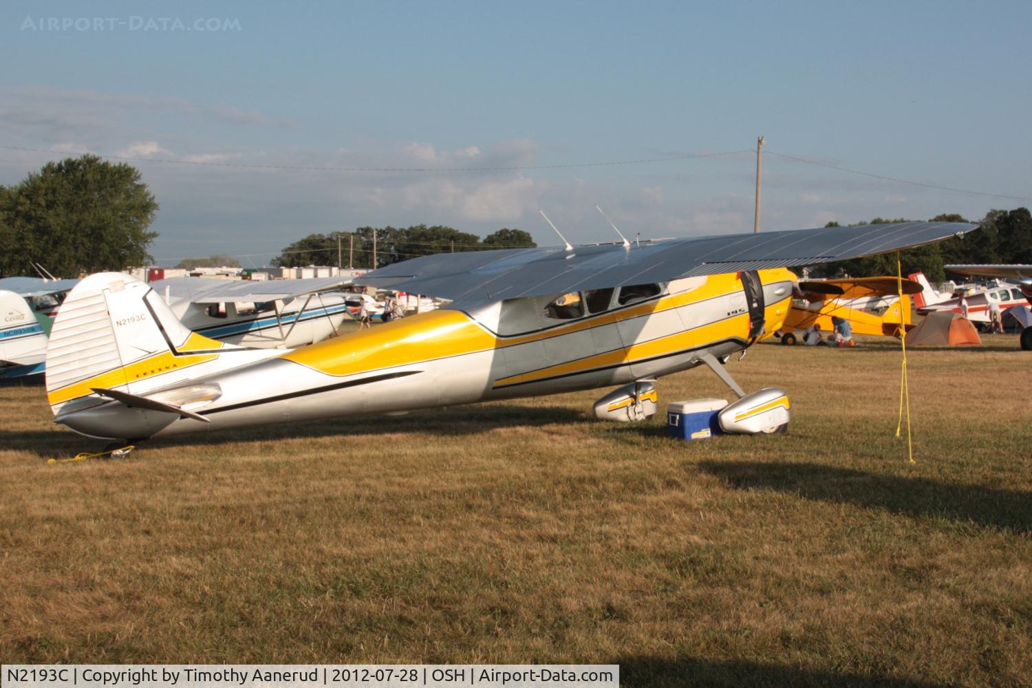 N2193C, 1955 Cessna 195B Businessliner C/N 16178, 1955 Cessna 195B, c/n: 16178