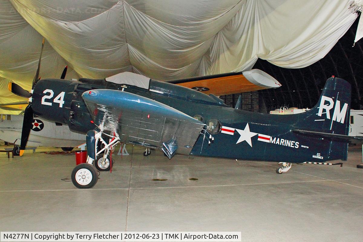 N4277N, 1952 Douglas AD-4W Skyraider C/N 7850, At Tillamook Air Museum , Oregon