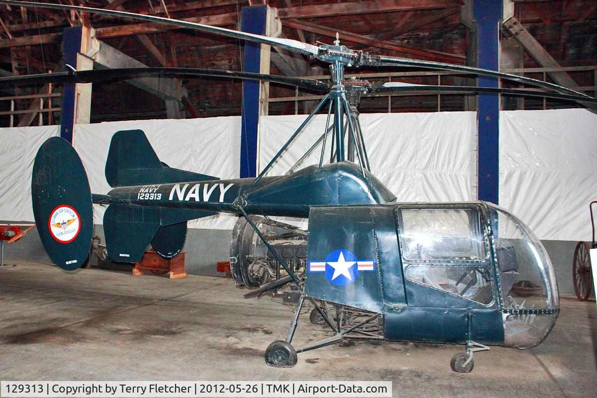 129313, Kaman HTK-1/TH-43A C/N 4-22, At Tillamook Air Museum , Oregon