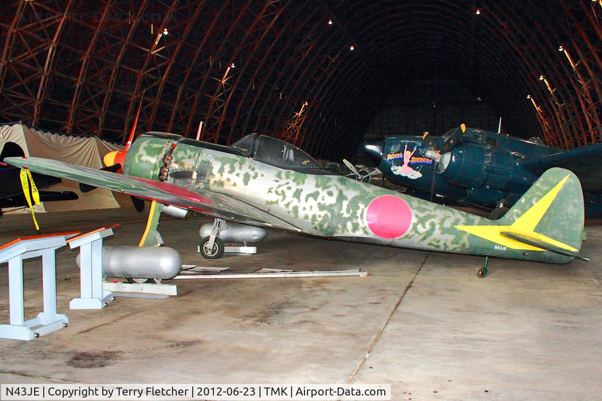 N43JE, 2004 Texas Aircraft Factory Inc Nakajima Ki-43 IIIA Replica C/N HAYABUSA 1, At Tillamook Air Museum , Oregon