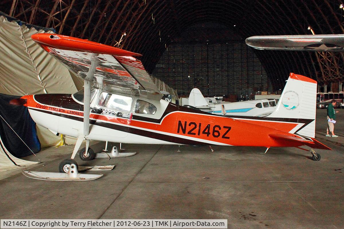 N2146Z, 1963 Cessna 180F C/N 18051246, First light aircraft to land at the North Pole - preserved At Tillamook Air Museum , Oregon