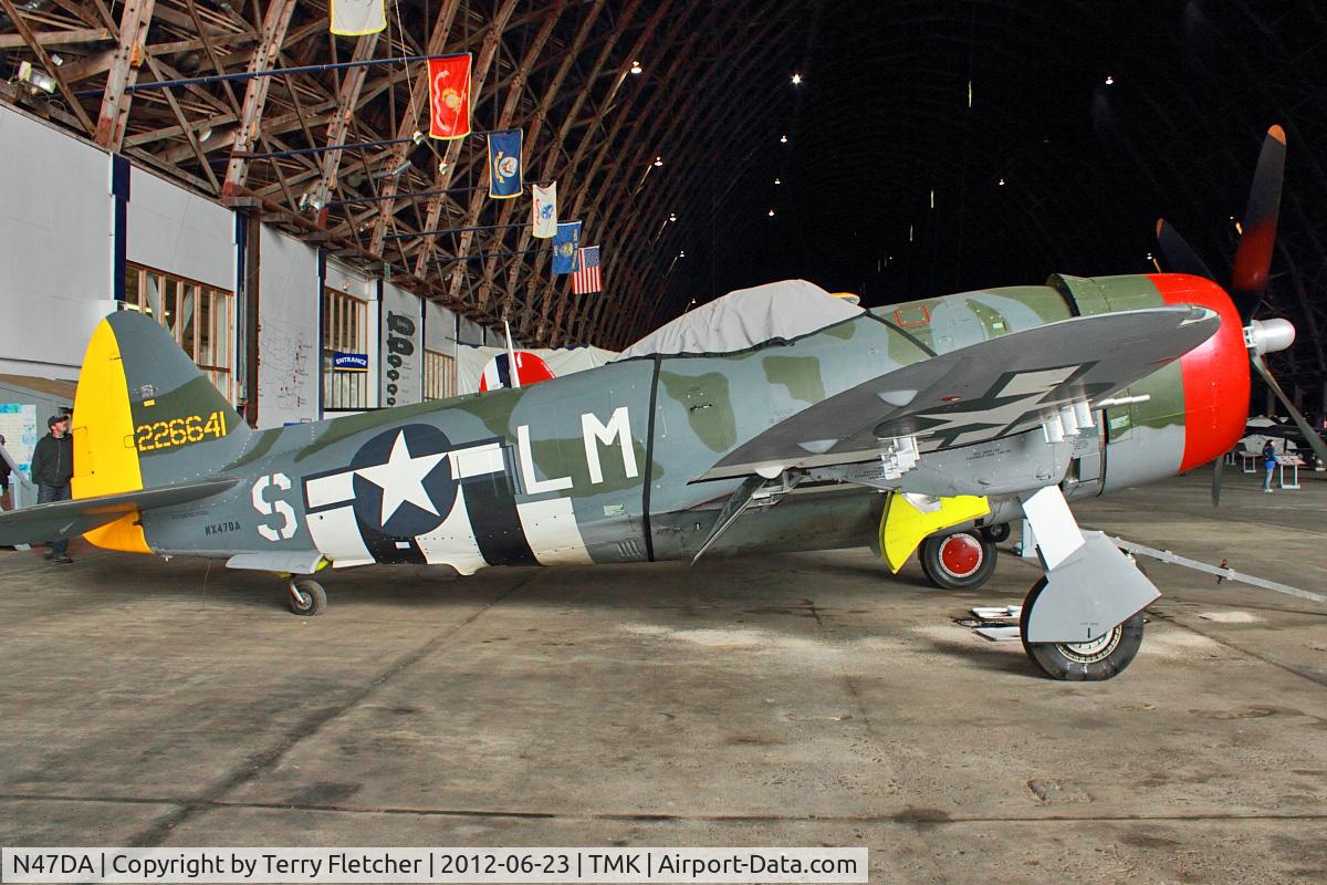 N47DA, 1944 Republic P-47D Thunderbolt C/N 399-55616, At Tillamook Air Museum , Oregon