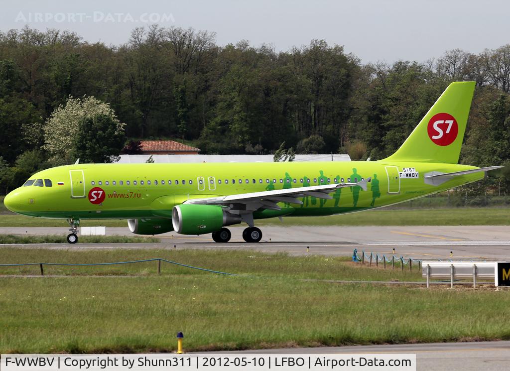 F-WWBV, 2012 Airbus A320-214 C/N 5167, C/n 5167 - To be VQ-BPN