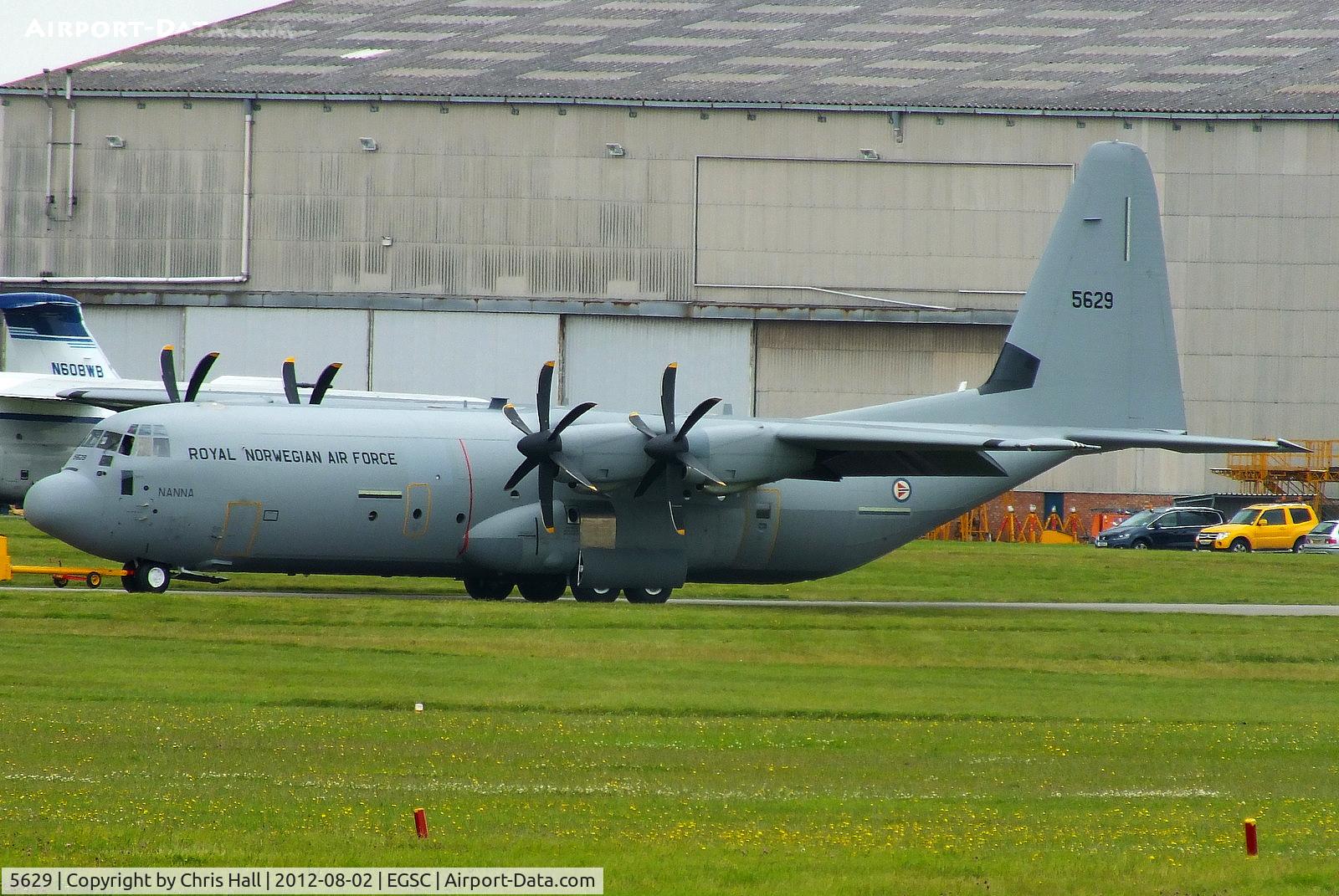 5629, 2010 Lockheed Martin C-130J-30 Super Hercules C/N 382-5629, Royal Norwegian Air Force– 335 Skv/Transport Squadron