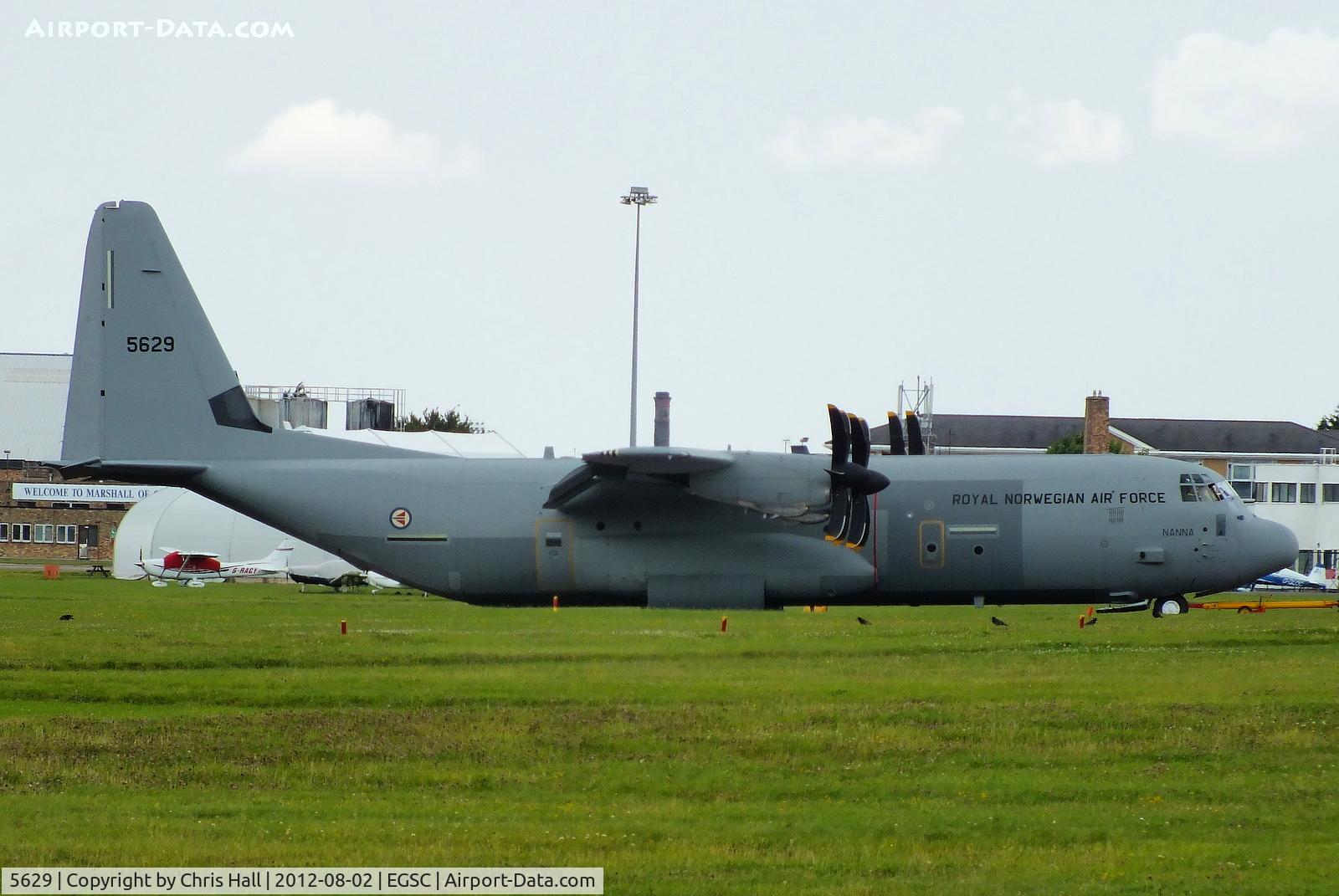 5629, 2010 Lockheed Martin C-130J-30 Super Hercules C/N 382-5629, Royal Norwegian Air Force– 335 Skv/Transport Squadron