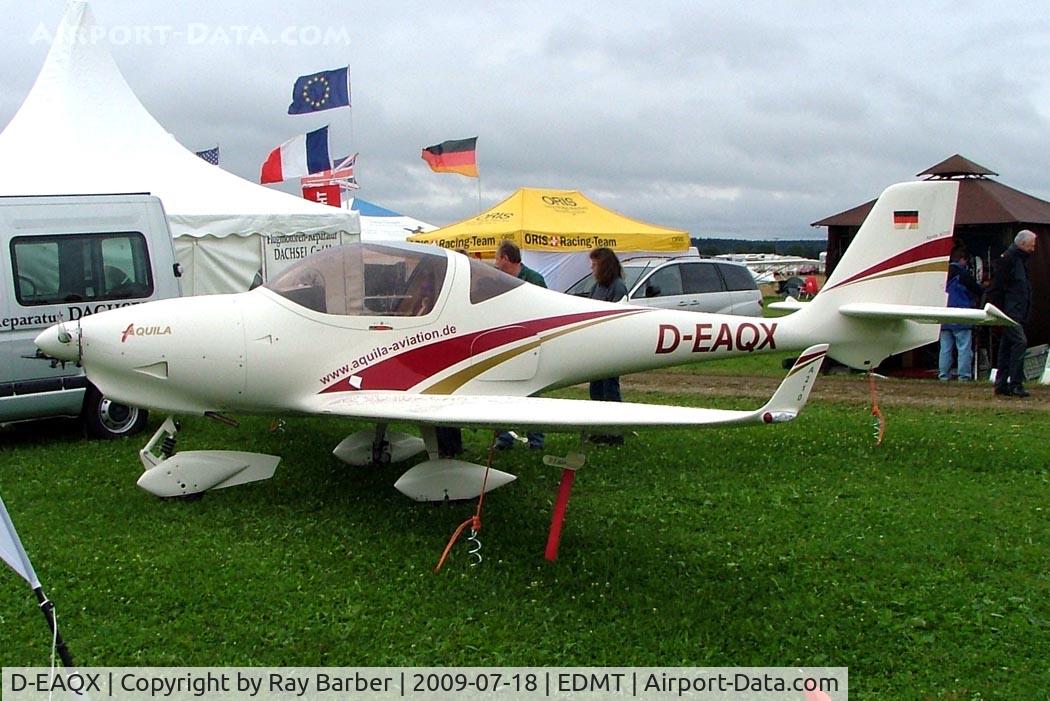 D-EAQX, 2008 Aquila A210 (AT01) C/N AT01-190, Seen at Tannheim~D