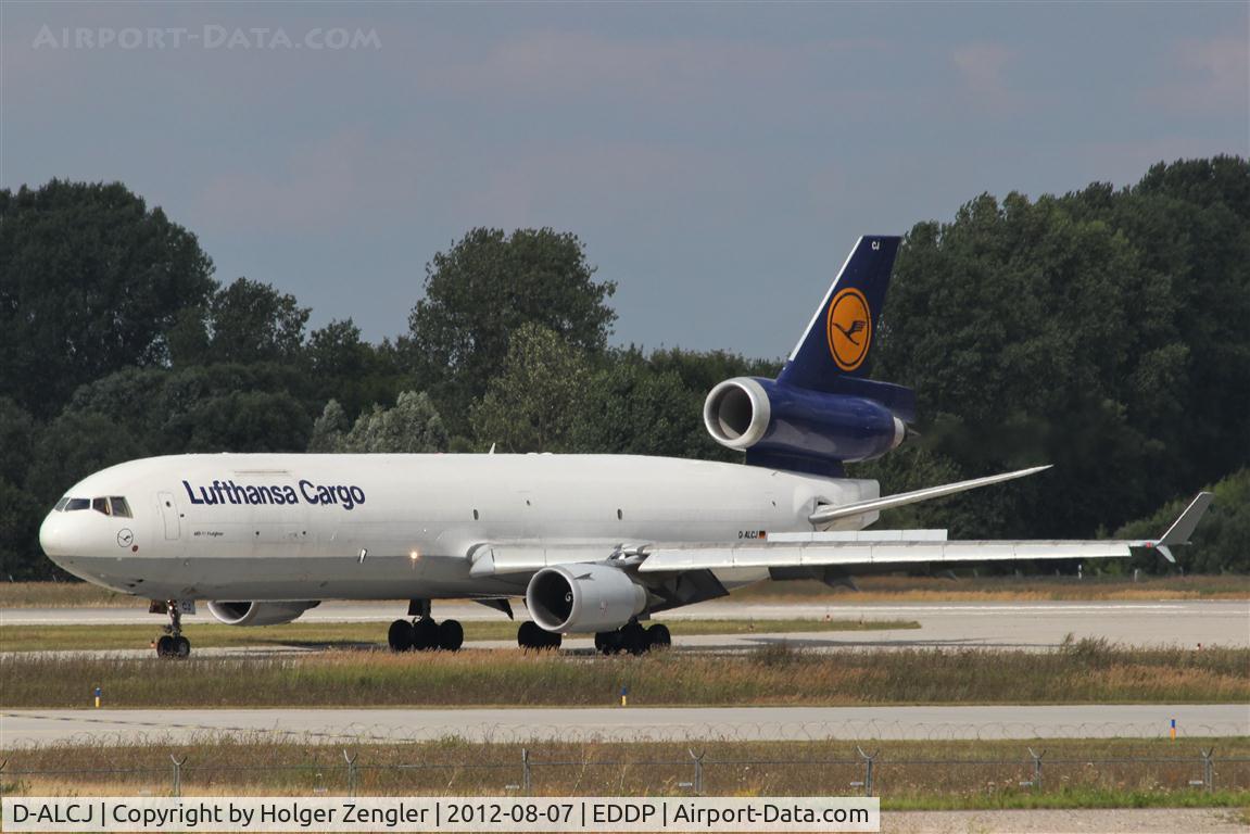 D-ALCJ, 2000 McDonnell Douglas MD-11F C/N 48802, Lufthansa Cargo today on a temp job for AeroLogic