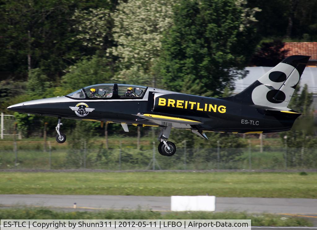 ES-TLC, Aero L-39 Albatros C/N 533223, Landing rwy 14R