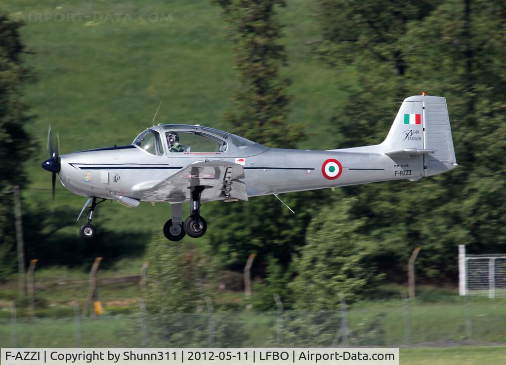 F-AZZI, 1960 Focke-Wulf FWP-149D C/N 153, Landing rwy 14R