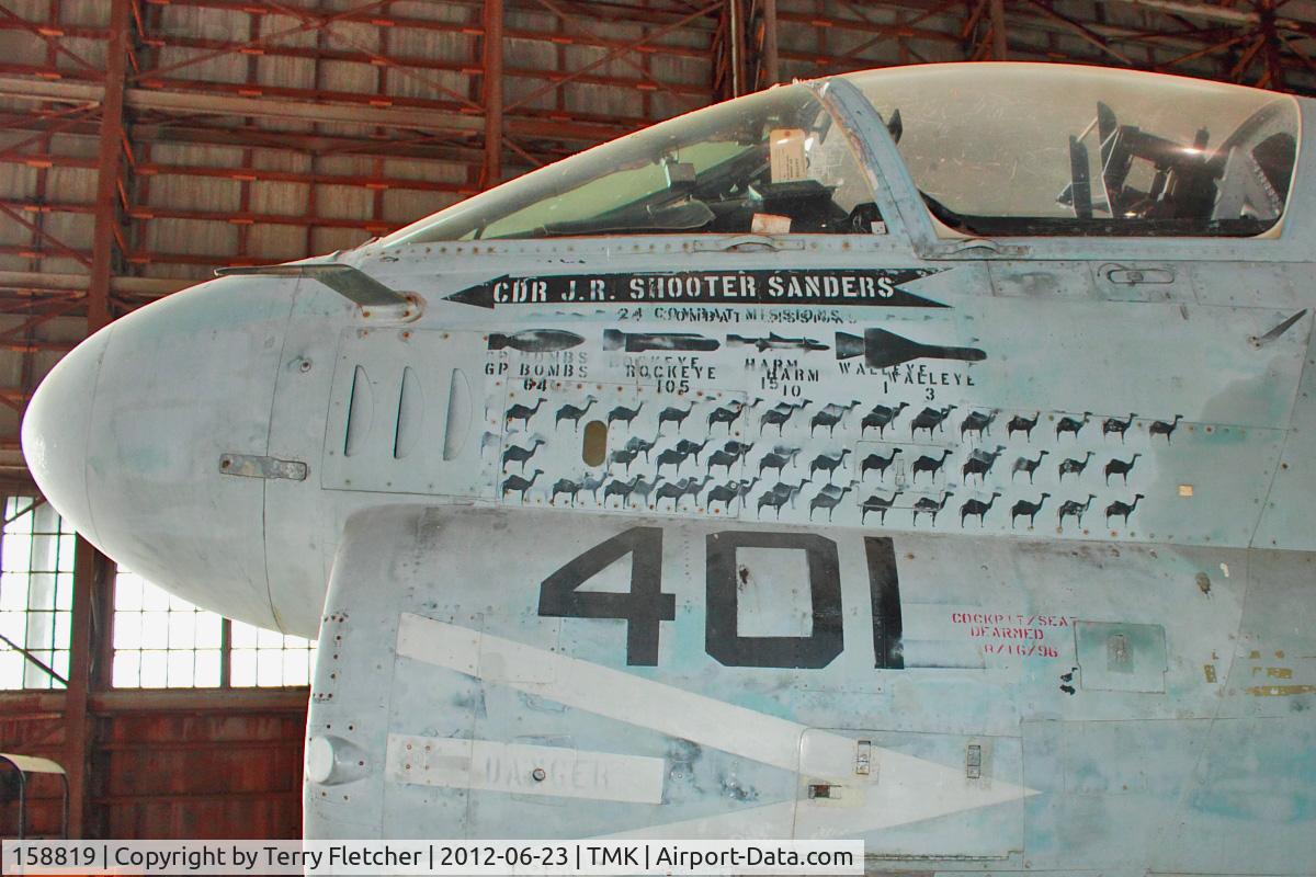 158819, LTV A-7E Corsair II C/N E-308, At Tillamook Air Museum , Oregon