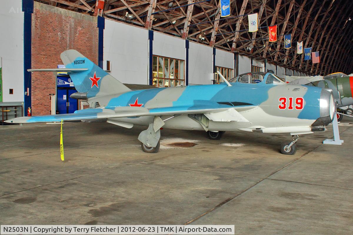 N2503N, 1961 PZL-Mielec Lim-5M (MiG-17) C/N 1F0319, At Tillamook Air Museum , Oregon