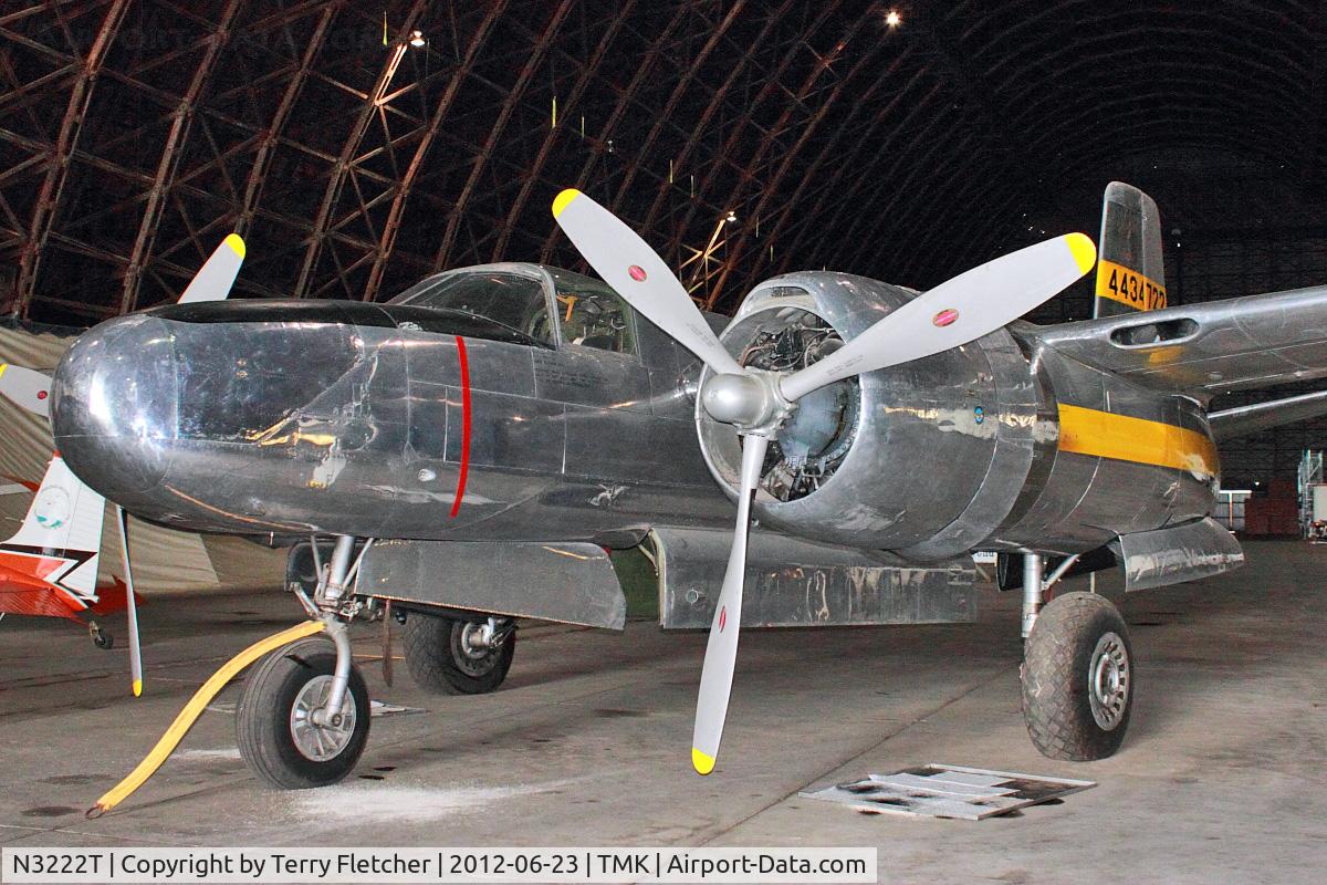 N3222T, 1944 Douglas B-26B C/N 28001, At Tillamook Air Museum , Oregon