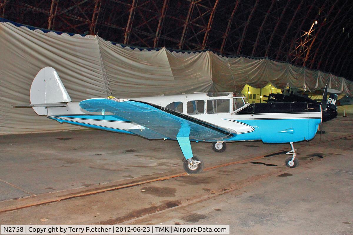 N2758, Nord 1101 Noralpha C/N 175, At Tillamook Air Museum , Oregon