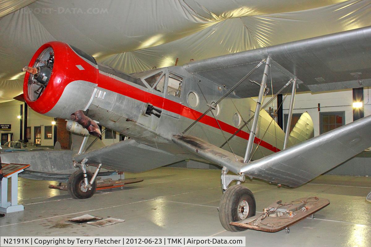N2191K, 1935 Bellanca Aircruiser 66-75 C/N 721, At Tillamook Air Museum , Oregon