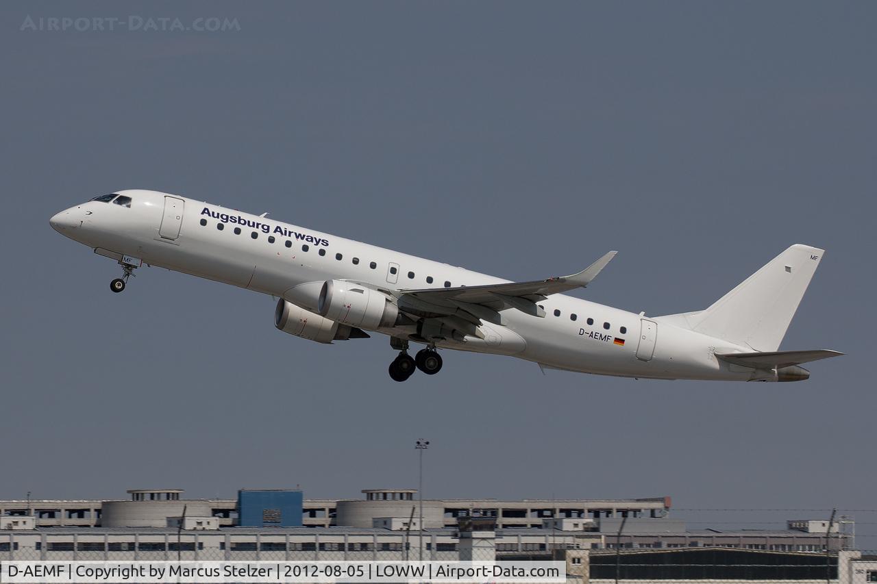 D-AEMF, 2009 Embraer 190AR (ERJ-190-100IGW) C/N 19000310, White Body