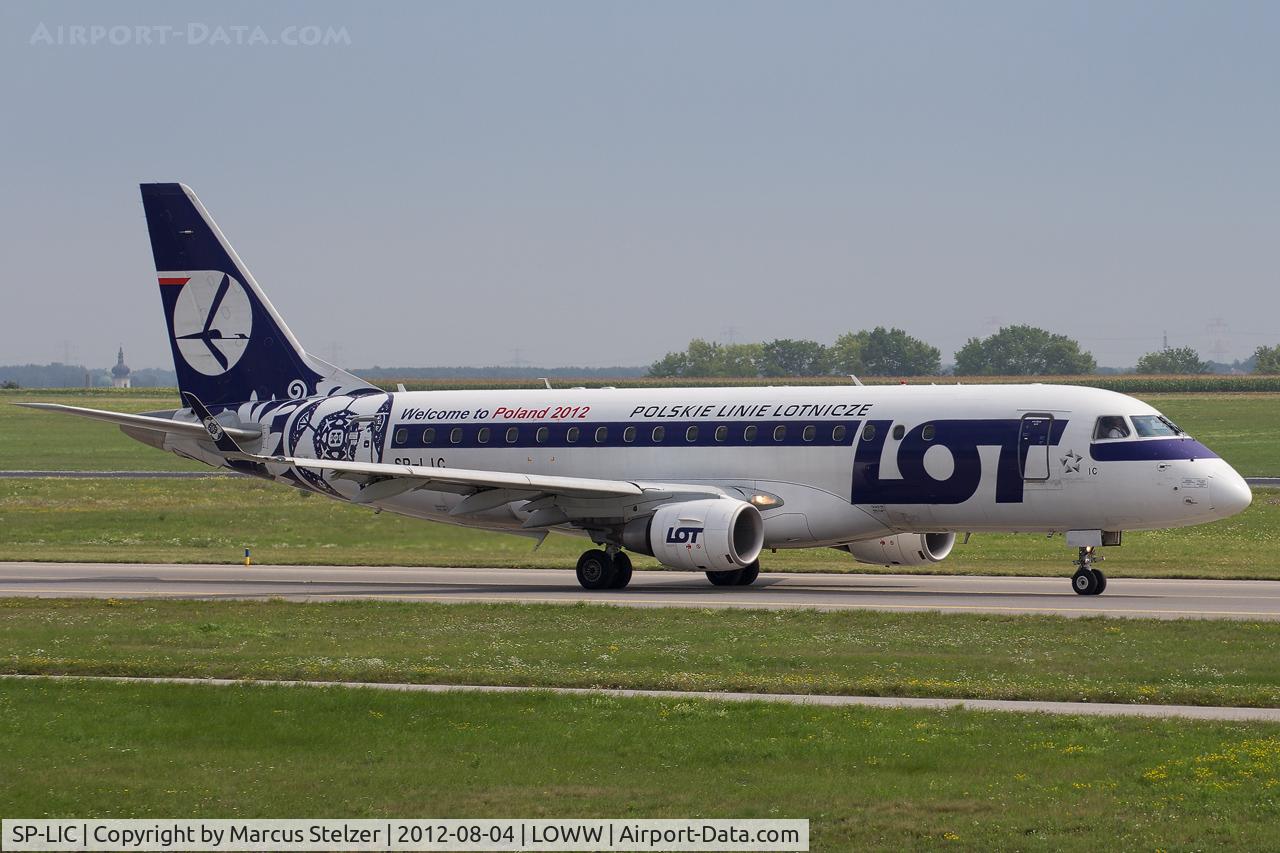 SP-LIC, 2006 Embraer 175LR (ERJ-170-200LR) C/N 17000134, LOT - Polish Airlines EM