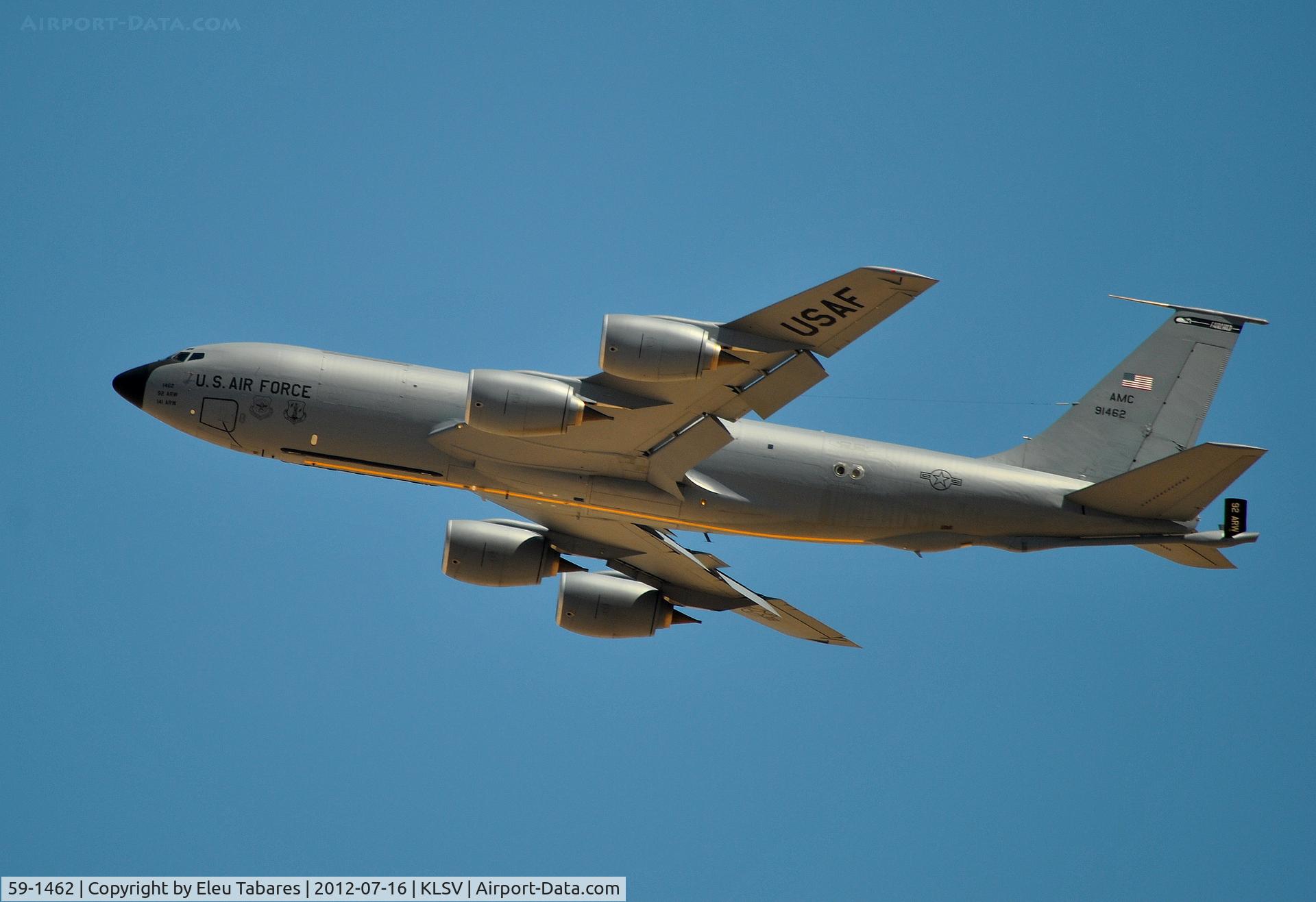 59-1462, 1960 Boeing KC-135T Stratotanker C/N 17950, Taken during Red Flag Exercise at Nellis Air Force Base, Nevada.