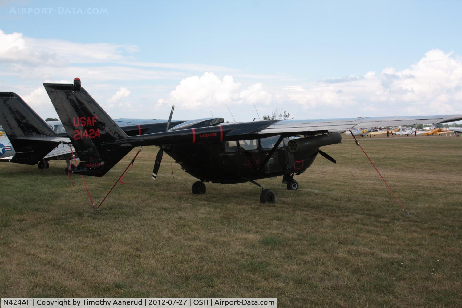 N424AF, 1967 Cessna O-2A Super Skymaster C/N 337M-0130, 1967 Cessna O-2A, c/n: 67-21424