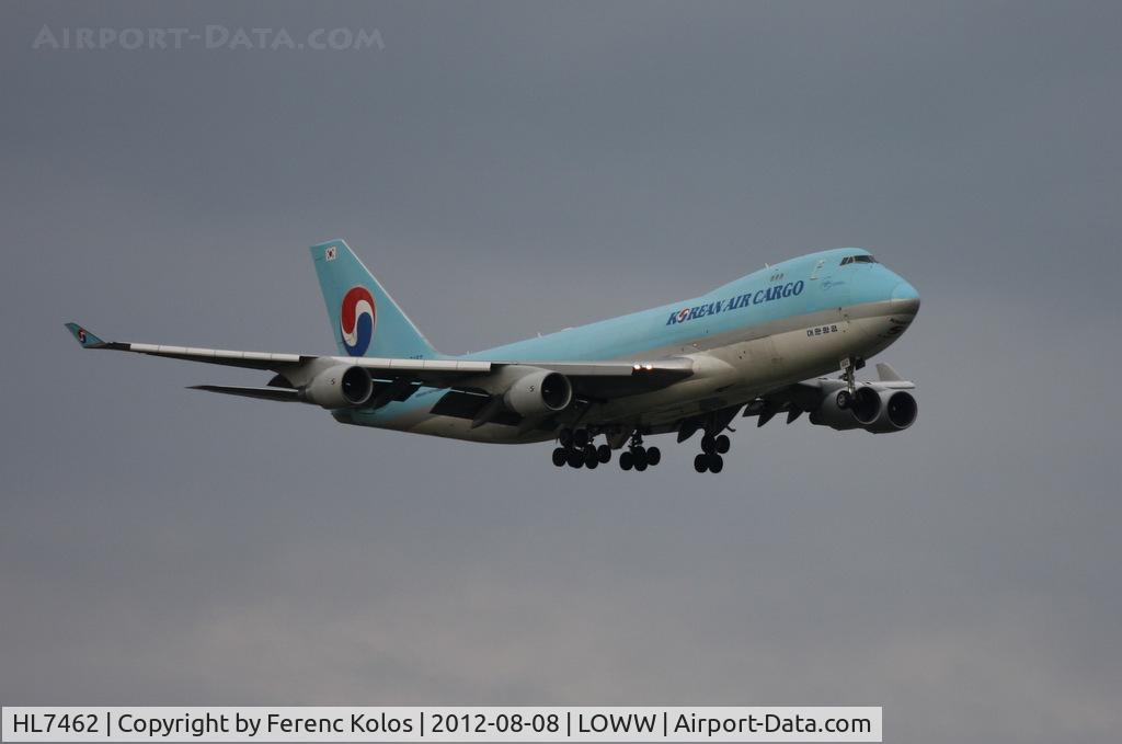 HL7462, 1997 Boeing 747-4B5F/SCD C/N 26406, Wien