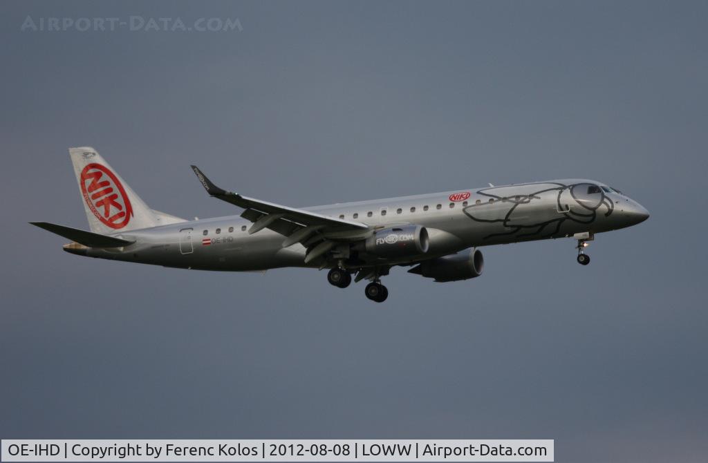 OE-IHD, 2010 Embraer E190 (ERJ-190-100) C/N 19000354, Wien