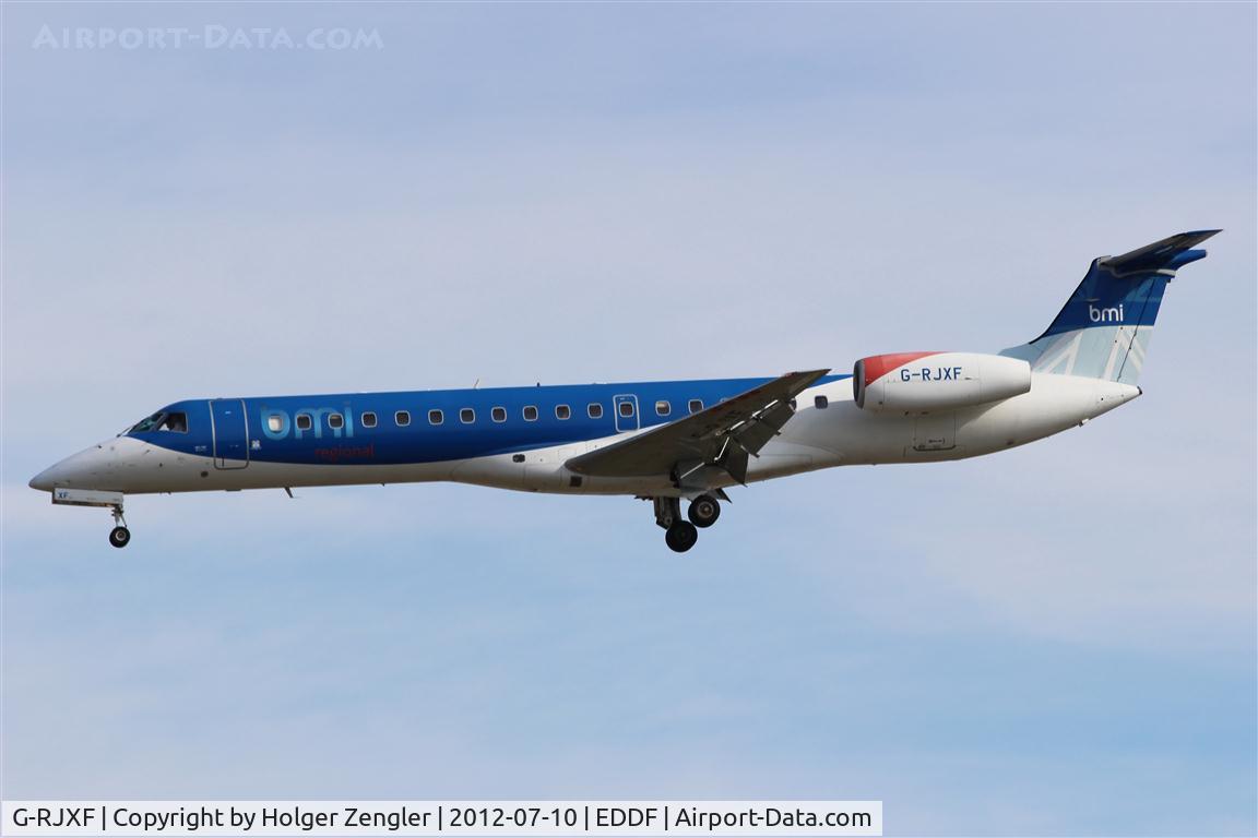 G-RJXF, 2000 Embraer EMB-145EP (ERJ-145EP) C/N 145280, Arrival from EMA.....