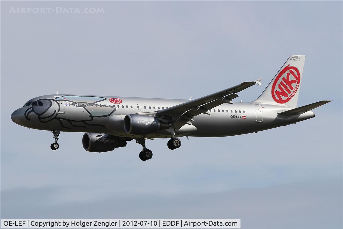 OE-LEF, 2010 Airbus A320-214 C/N 4368, The fly arrives from VIE......