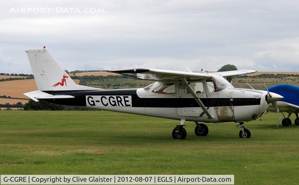 G-CGRE, 1967 Reims F172H Skyhawk C/N 0410, Ex: OY-EGV > G-CGRE - Originally owned and currently with, Parachuting Aircraft Ltd in September 2010.