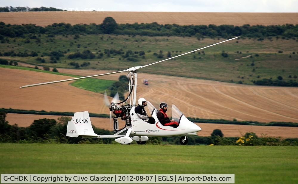 G-CHDK, 2012 Magni Gyro M-16C Tandem Trainer C/N 16-12-6894, Originally owned to and currently with, Gyromania Ltd in February 2012.