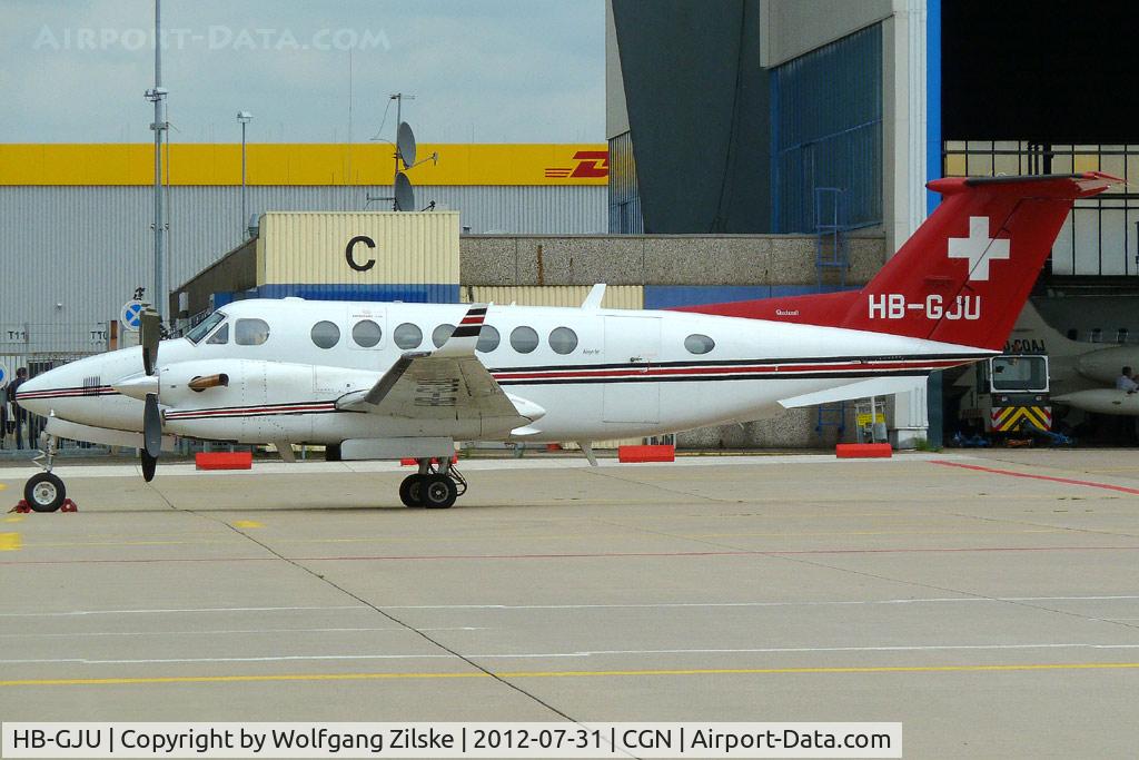 HB-GJU, Raytheon King Air 350 (B300) C/N FL-327, visitor