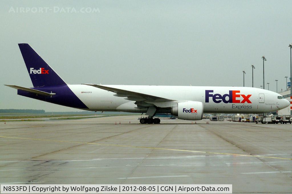 N853FD, 2009 Boeing 777-FS2 C/N 37724, visitor