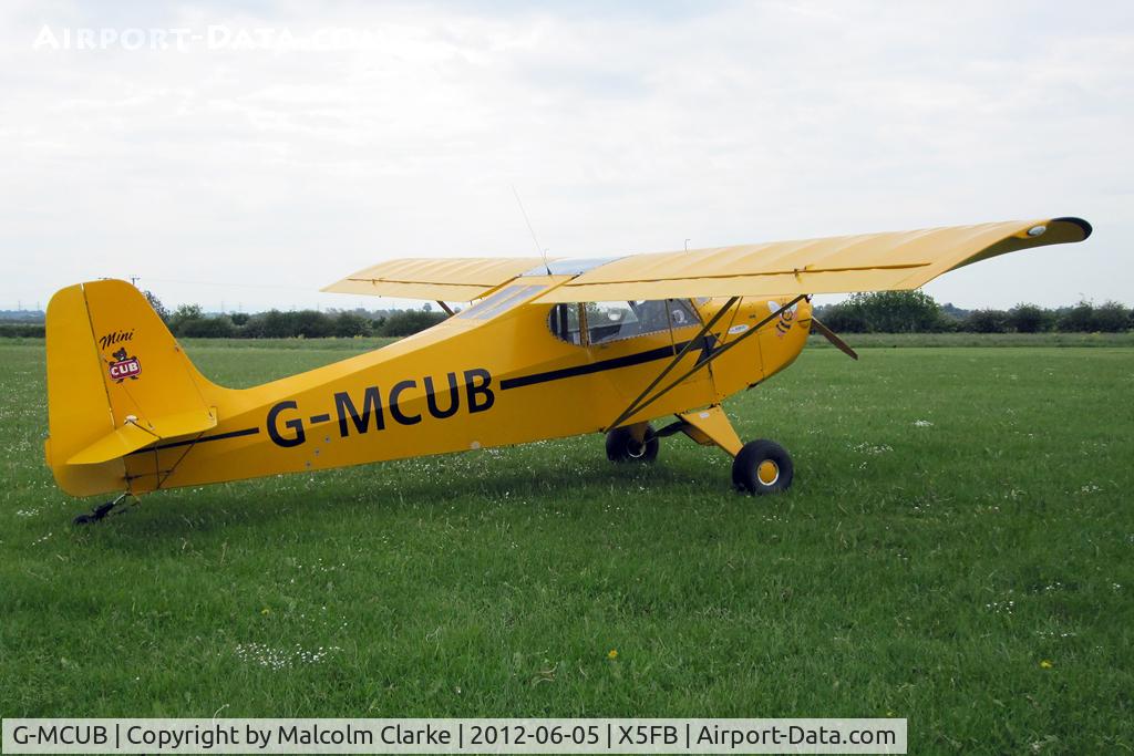 G-MCUB, 2007 Reality Escapade C/N PFA 345-14680, Escapade at Fishburn Airfield, June 2012.