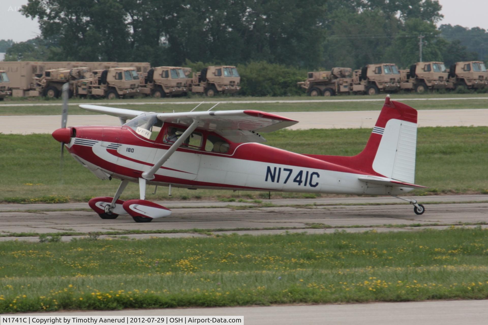 N1741C, 1953 Cessna 180 C/N 30441, 1953 Cessna 180, c/n: 30441