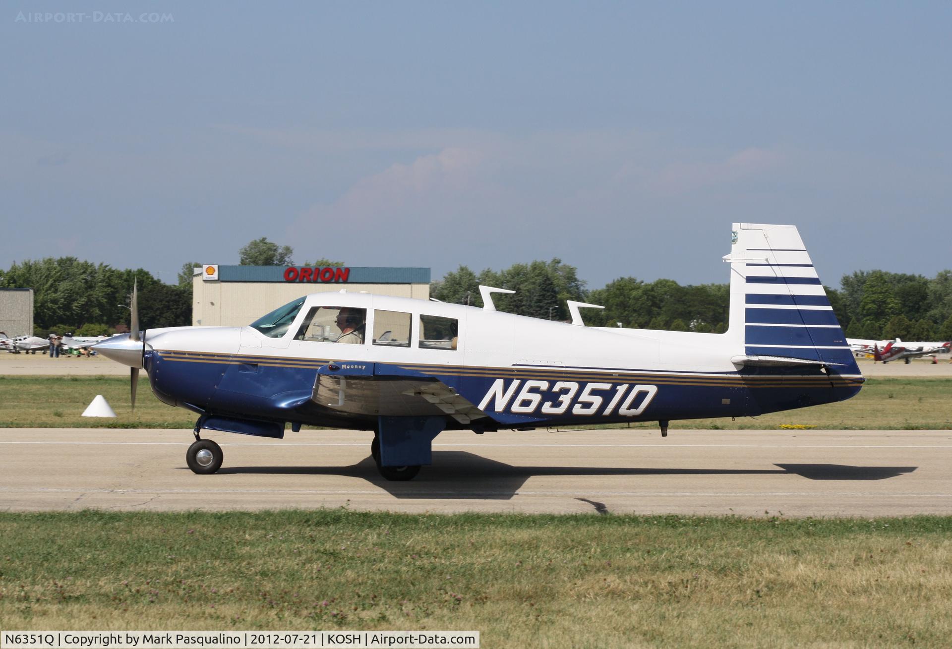 N6351Q, 1967 Mooney M20F Executive C/N 670434, Mooney M20F
