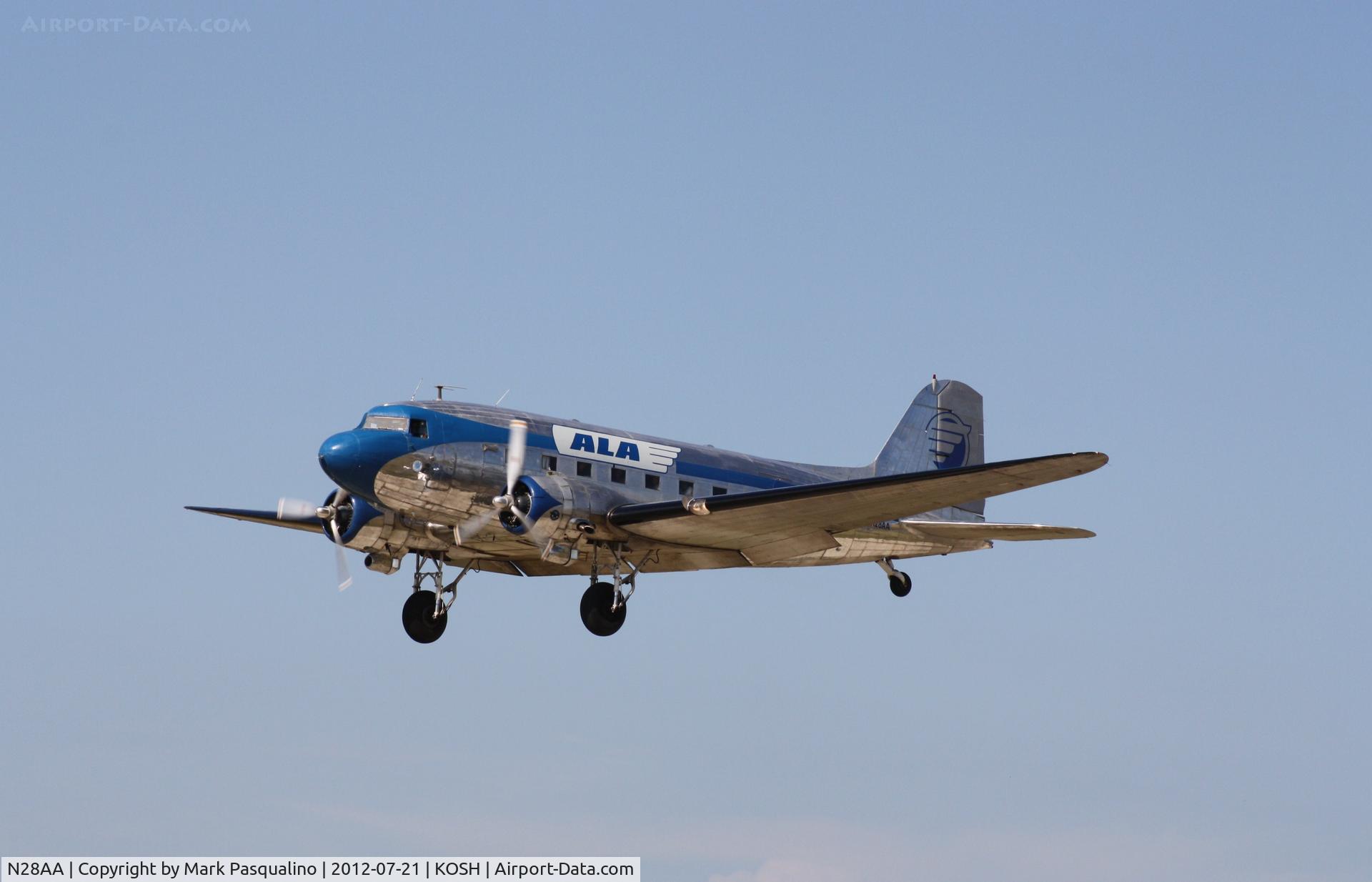 N28AA, 1940 Douglas DC-3A C/N 2239, Douglas DC-3A