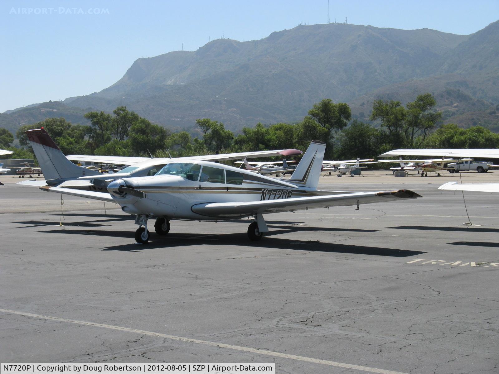 N7720P, 1961 Piper PA-24-250 Comanche C/N 24-2933, 1961 Piper PA-24-250 COMANCHE, Lycoming O-540-A1A5 250 Hp