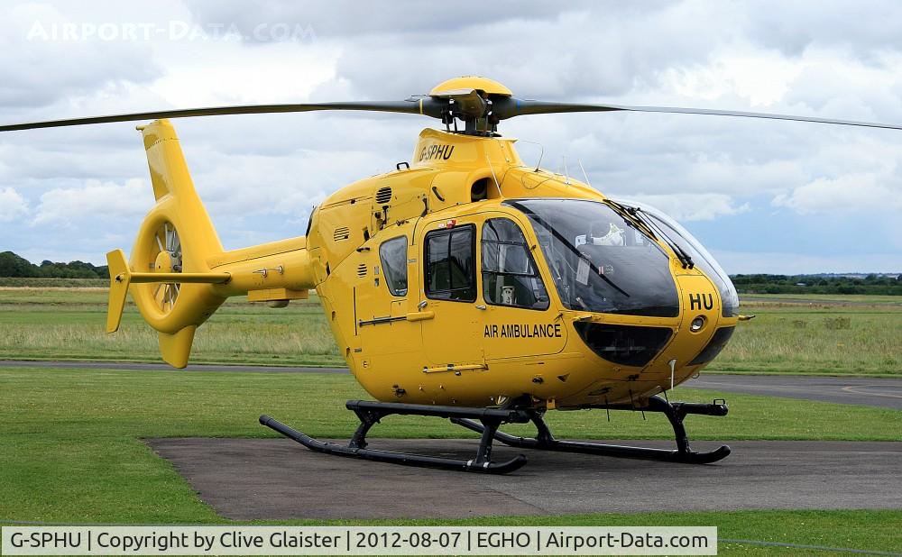 G-SPHU, 2002 Eurocopter EC-135T-2 C/N 0245, Ex: D-HKBA > G-SPHU - Originally owned to, McAlpine Helicopters Ltd in November 2002 and currently with, Bond Air Services Ltd since March 2003.
