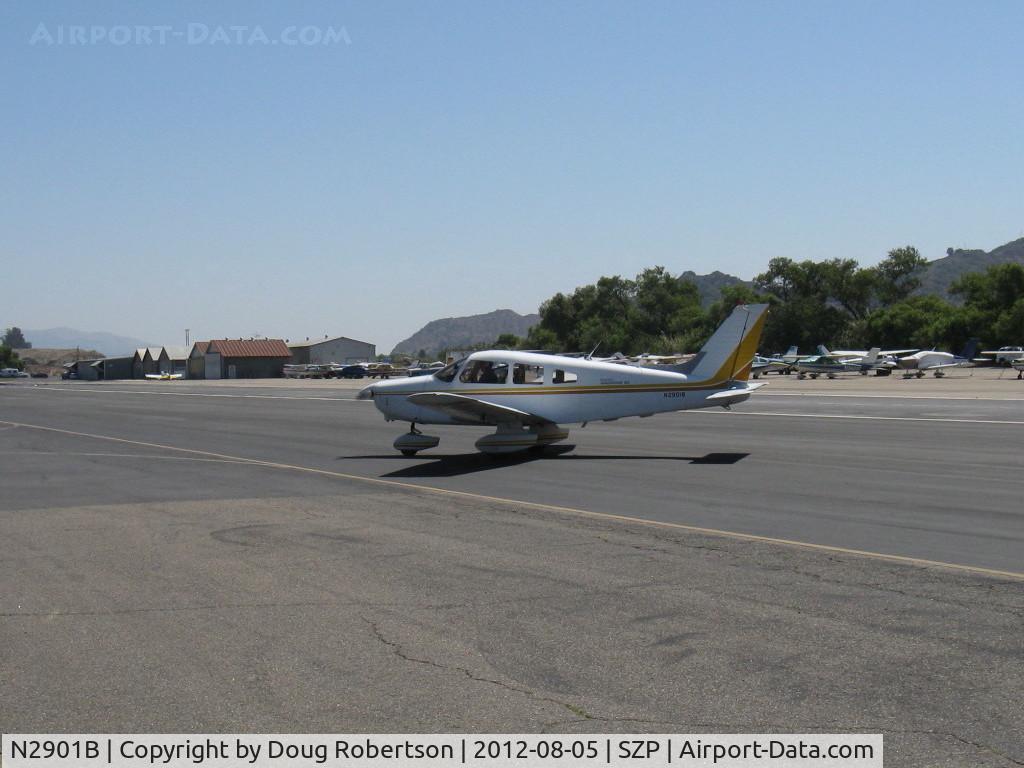 N2901B, Piper PA-28-161 C/N 28-7916525, 1979 Piper PA-28-161 WARRIOR II, Lycoming O-320-D3G 160 Hp, taxi