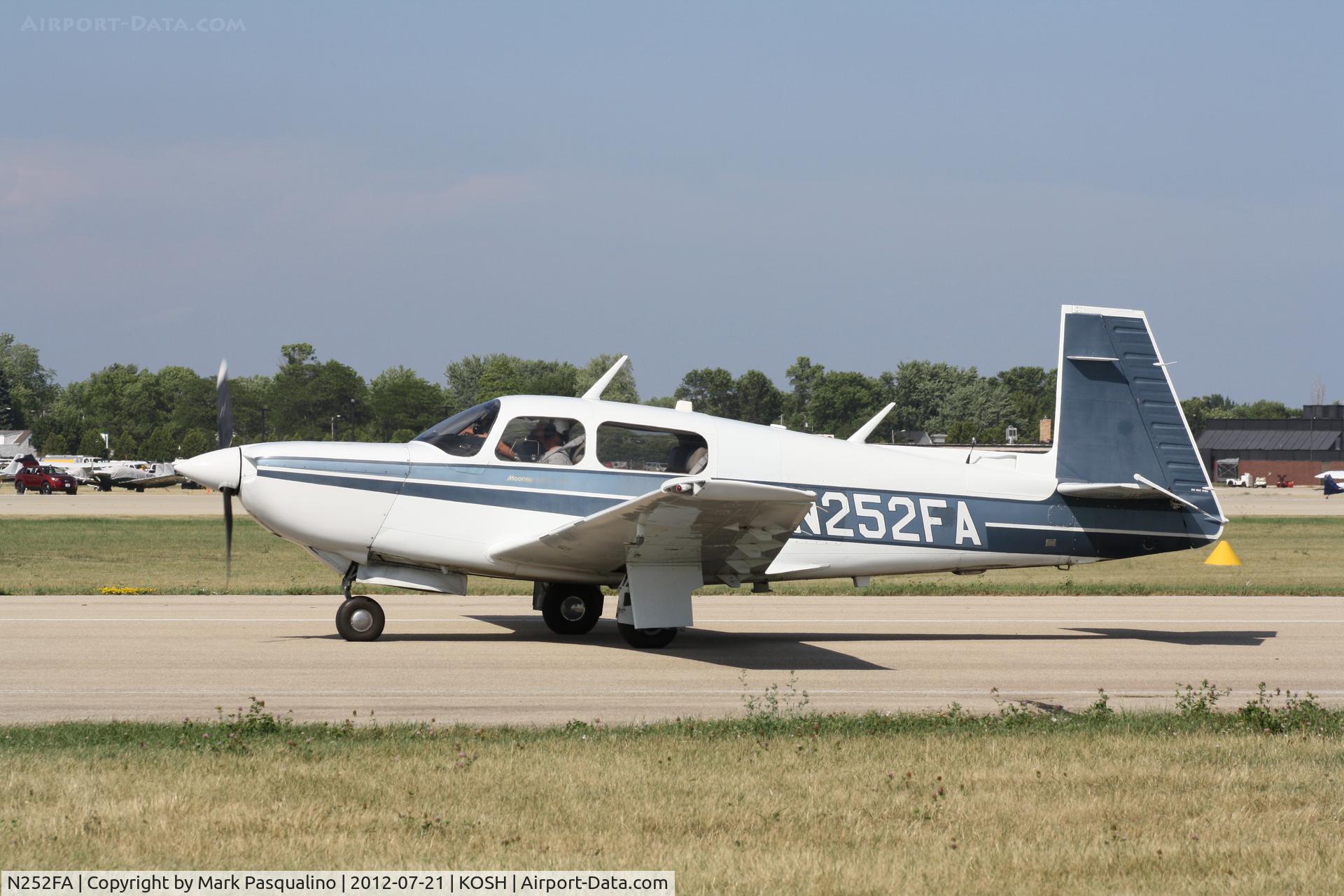 N252FA, Mooney M20K C/N 25-1154, Mooney M20K