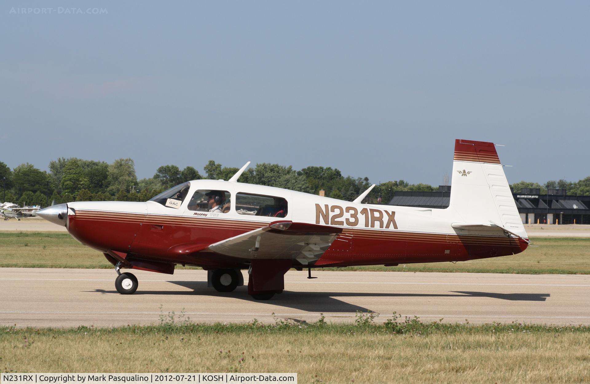 N231RX, 1980 Mooney M20K C/N 25-0305, Mooney M20K