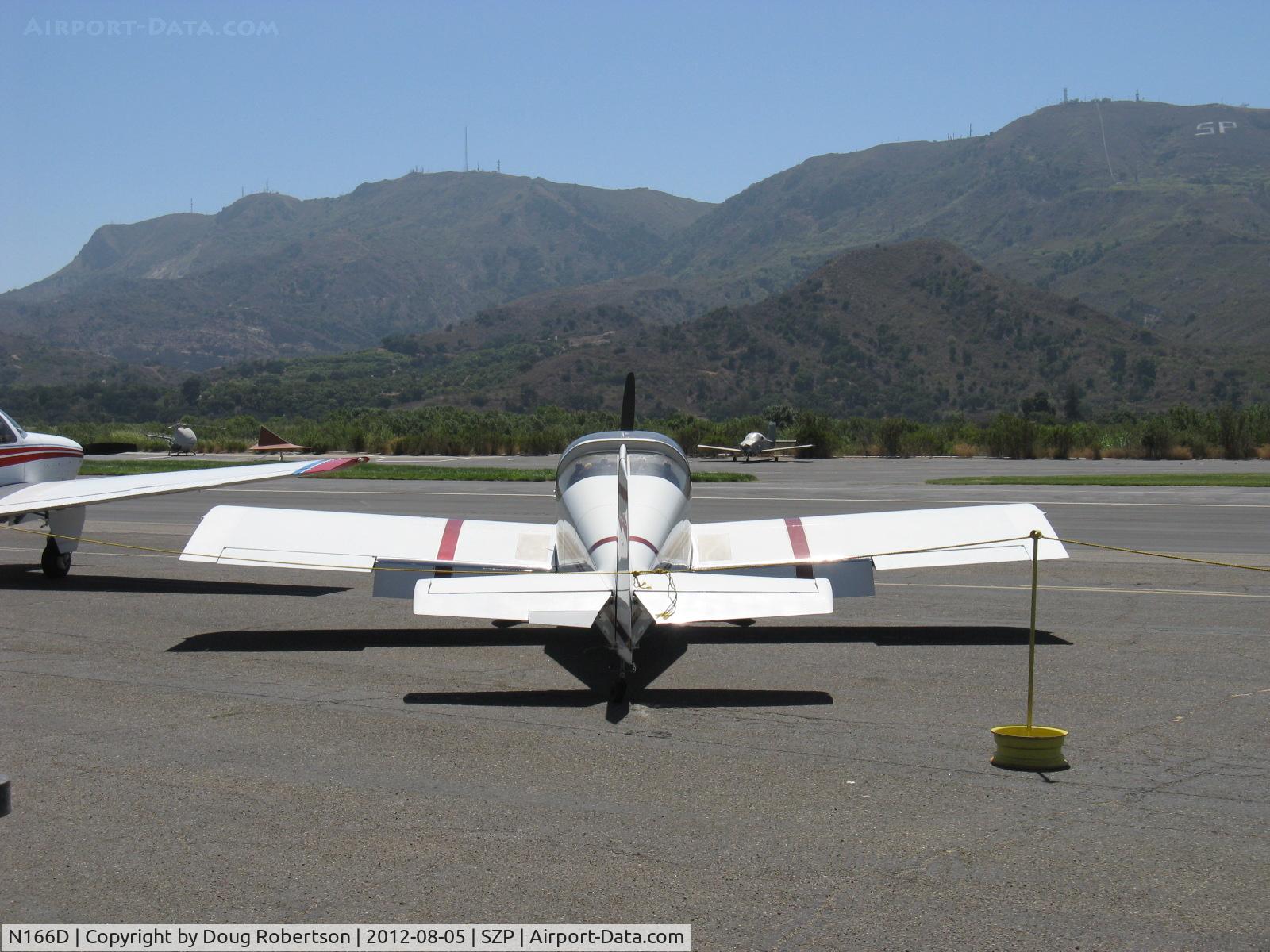 N166D, 1991 Vans RV-6 C/N 20222, 1991 Delano VAN's RV-6, Lycoming O-320 160 Hp