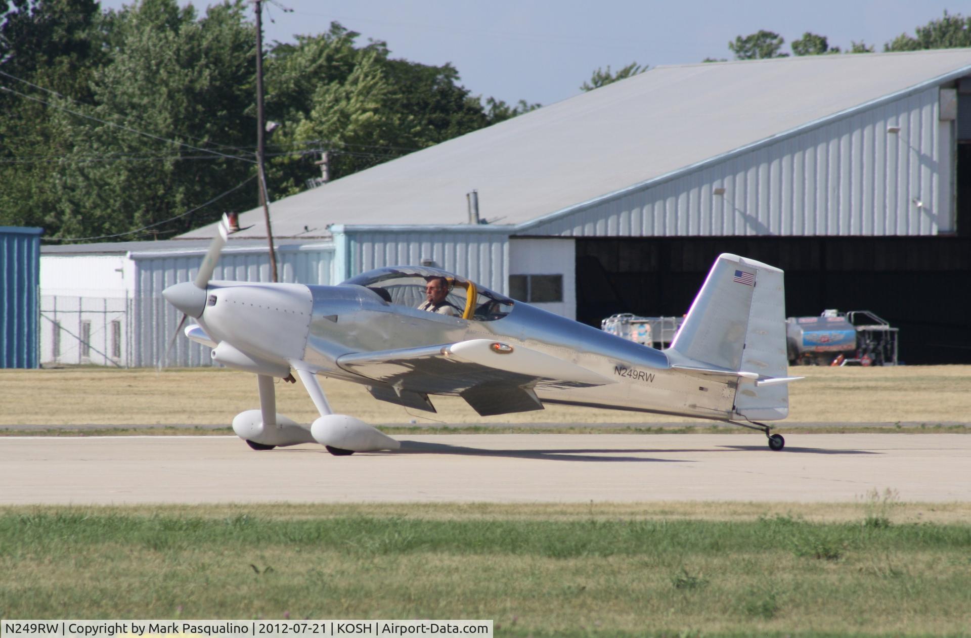 N249RW, 2008 Vans RV-6 C/N 20805, Vans RV-6