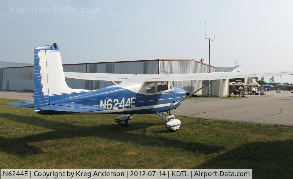 N6244E, 1958 Cessna 172 C/N 46344, 2012 Detroit Lakes Water Carnival Fly-in