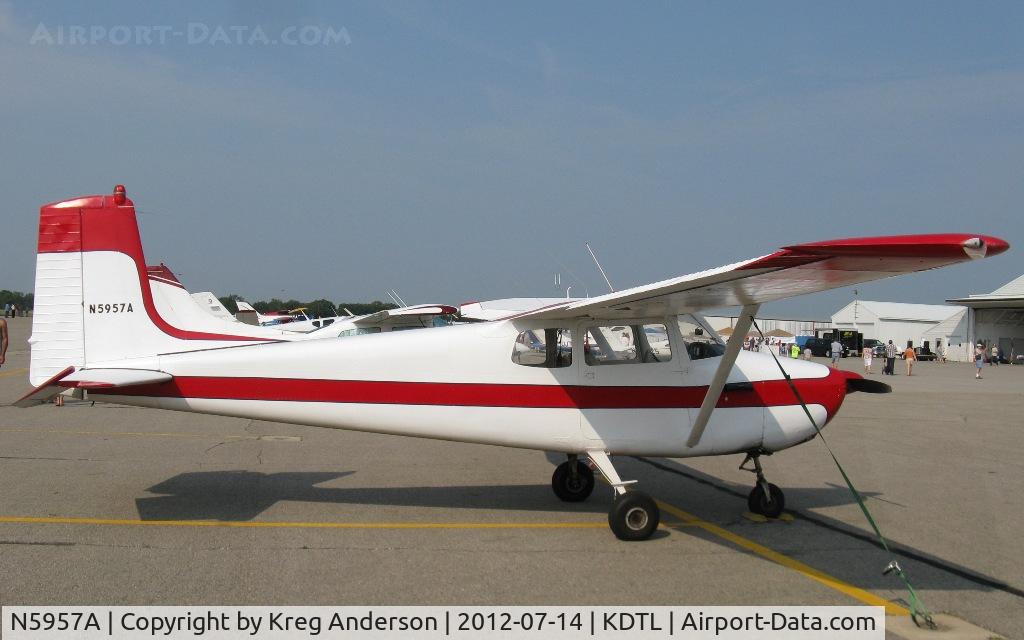 N5957A, 1956 Cessna 172 C/N 28557, 2012 Detroit Lakes Water Carnival Fly-in