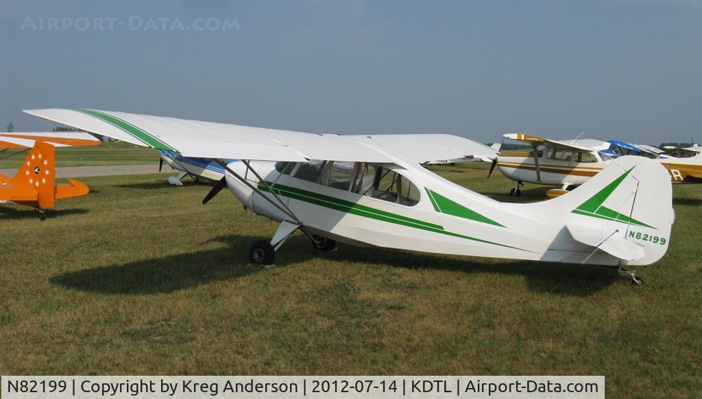 N82199, 1946 Aeronca 7BCM C/N 7AC-827, 2012 Detroit Lakes Water Carnival Fly-in
