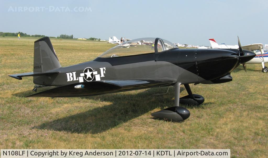 N108LF, Vans RV-8 C/N 82780, 2012 Detroit Lakes Water Carnival Fly-in