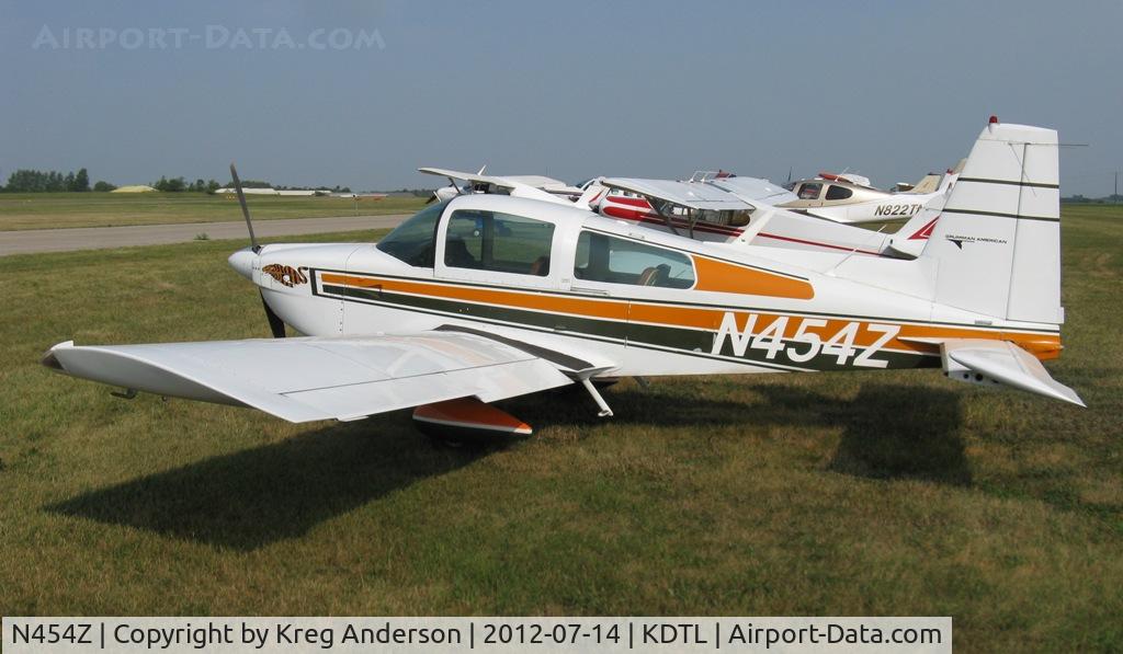 N454Z, 1976 Grumman American AA-5B Tiger C/N AA5B-0313, 2012 Detroit Lakes Water Carnival Fly-in