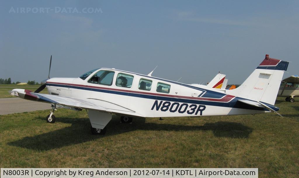 N8003R, 1990 Beech A36 Bonanza 36 C/N E-2558, 2012 Detroit Lakes Water Carnival Fly-in