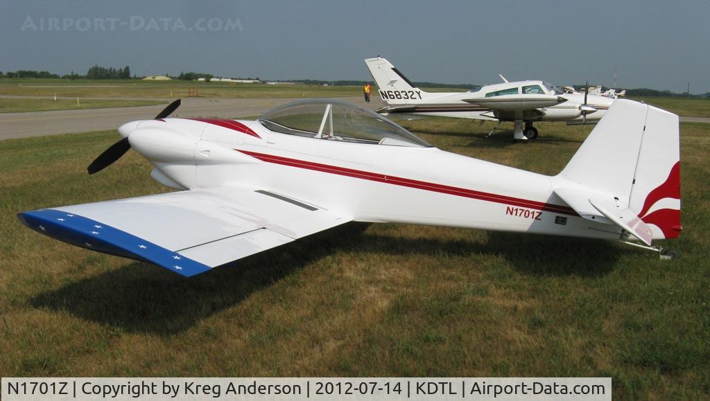 N1701Z, 2001 Vans RV-4 C/N 2307, 2012 Detroit Lakes Water Carnival Fly-in