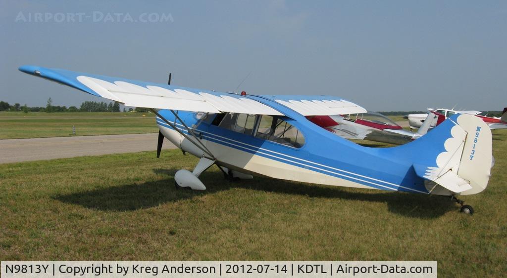 N9813Y, 1960 Champion 7EC C/N 7EC-735, 2012 Detroit Lakes Water Carnival Fly-in
